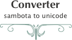 Sambhota to Unicode Converter